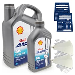 5L Shell Advance Ultra 10W40 4T API SN JASO MA2