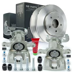 NB PARTS Disques de frein + étriers arrière