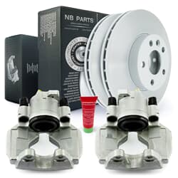 NB PARTS Disques de frein + étriers avant