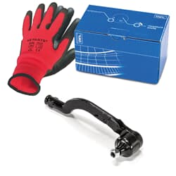 SKF Cabeza de tirante delantero