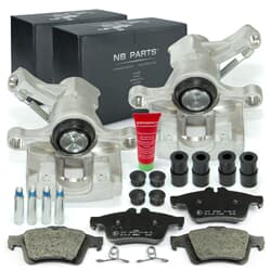 NB PARTS Étriers + plaquettes de frein arrière droit