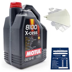 5L Motul 5W40 8100 X-cess gen2 229.5 226.5 A3 B4 A40
