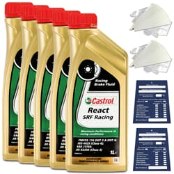 5 Liter Castrol React SRF Racing Bremsflüssigkeit
