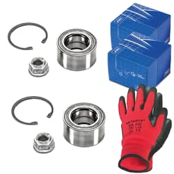 SKF 2x Radlager Satz vorne + hinten
