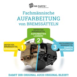 Aufarbeitung Bremssattel Betriebsbremse