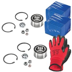 2x SKF Hjullagersett foran + bak