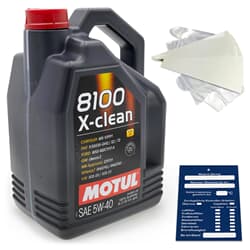 5L Motul 5W40 8100 X-clean dexos 2 MS-12991