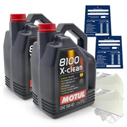 10L Motul 5W40 8100 X-clean dexos 2 MS-12991
