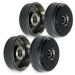 NB PARTS Bremsetrommesett for 2 aksler egnet for KNOTT 20-2425/1