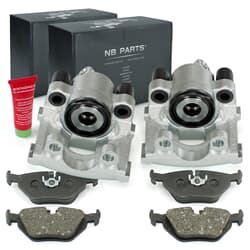 NB PARTS Étriers + plaquettes de frein arrière droit