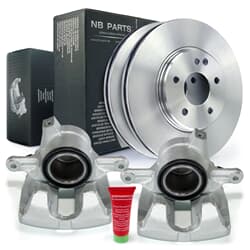NB PARTS Disques de frein + étriers avant