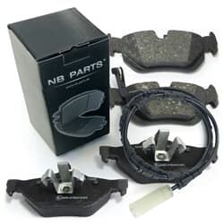 NB PARTS Bremsbeläge + Warnkontakt radseitig