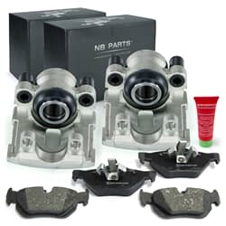 NB PARTS Étriers + plaquettes de frein arrière droit