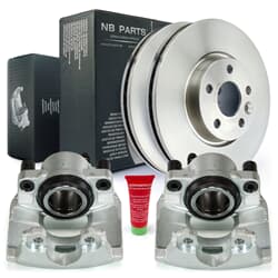 NB PARTS Elso féktárcsák + féknyergek