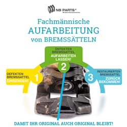 Aufarbeitung Bremssattel Betriebsbremse