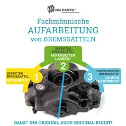 Aufarbeitung Bremssattel