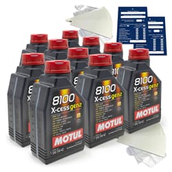 10L Motul 5W40 8100 X-cess gen2 229.5 226.5 A3 B4 API SP A40
