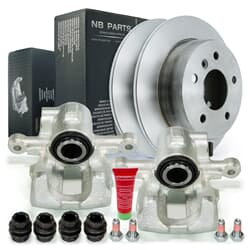 NB PARTS Dischi freno + pinze freno posteriore destro