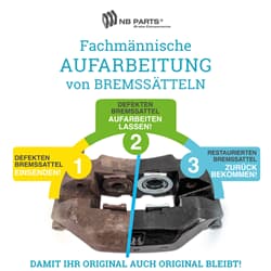 Aufarbeitung Bremssattel Betriebsbremse