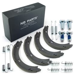 NB PARTS Bremsbacken + Zubehörsatz vorne