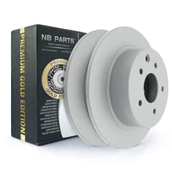 NB PARTS Bremsscheibe Premium Gold Edition hinten
