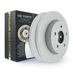NB PARTS Bremsscheibe Premium Gold Edition hinten