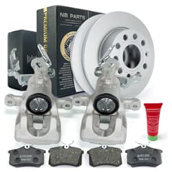 NB PARTS bromsskivor + bromsbelägg + broms callipers premium guldutgåva bakre NB PARTS bromsskivor + bromsbelägg + broms callipers premium guldutgåva bakre
