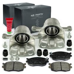 NB PARTS Bremssättel + Bremsbeläge vorne