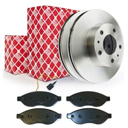 FEBI BILSTEIN Bremseskiver + bremseklosser foran