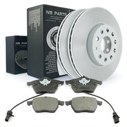 NB PARTS Bremsscheiben + Bremsbeläge vorne