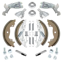 NB PARTS Bremsbacken XL Achssatz 160x35 passend für KNOTT 16-1365