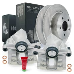 NB PARTS Dischi freno posteriori + pinze freno
