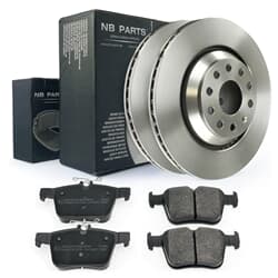 NB PARTS Bremseskiver bak + bremseklosser