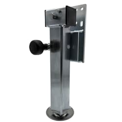 NB PARTS Stützfuß 1300kg 60x440mm Hub 240mm Vierkant schwenkbar Flanschabstand 47mm