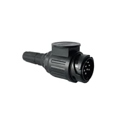 NB PARTS Stecker 13-polig 13-polig belegt mit Schutzdeck Einfachtülle
