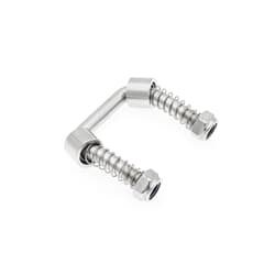 NB PARTS Zurrbügel M12 Lochabstand 70mm 20° abgewinkelt