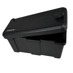 DAKEN Staukasten Blackit 1 250x550x295mm mit Drehverschluss (kurze Seite)