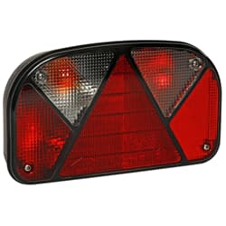 ASPÖCK Multipoint II left rear fog light license plate light rubber grommet