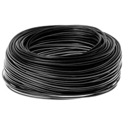 ASPÖCK Kabel 2x0,75 PVC flach Weiß-Braun