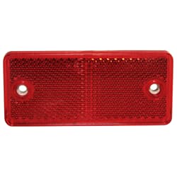 ASPÖCK Reflektor 90x40mm Rot schraubbar