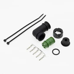 ASPÖCK Bayonet connector 90° holder Green