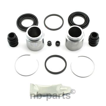 Bremssattel Reparatursatz + Kolben VORNE 43 mm Rep-Satz Dichtsatz Bremszange