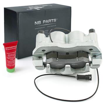 Bremssattel + Bremsklötze vorne links für Multicar M26