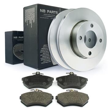 Bremsen Set Audi Vorne Bremsscheiben + Bremsbeläge Ø 256mm Voll Bremsklötze VA