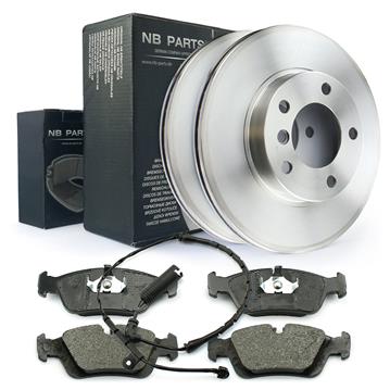 Bremsen-set Vorne Bremsscheiben + Bremsbeläge Ø286 BELÜFTET Bremsklötze VA Kit
