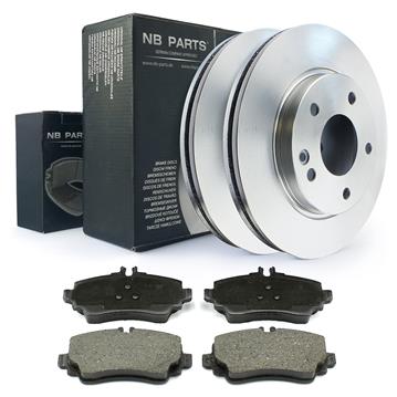 Bremsen-set Vorne Bremsscheiben + Bremsbeläge Ø 260 BELÜFTET Bremsklötze VA Kit