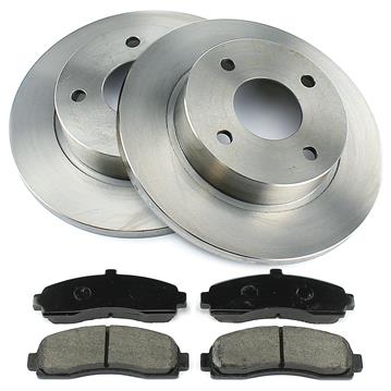 K11 Brembo Bremsensatz Beläge VORN Ø 234mm Nissan Micra II