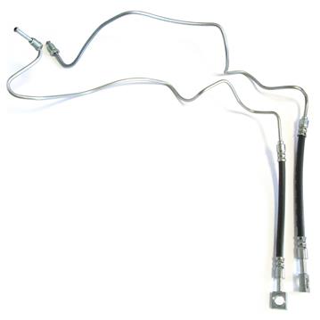 2x BREMSSCHLAUCH HINTERACHSE LINKS + RECHTS