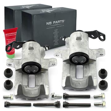 2x BREMSSATTEL HINTEN LINKS + RECHTS PFANDFREI