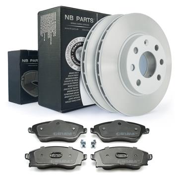 BREMSEN SET KIT VORNE Ø240 BELÜFTE KOMPLETT